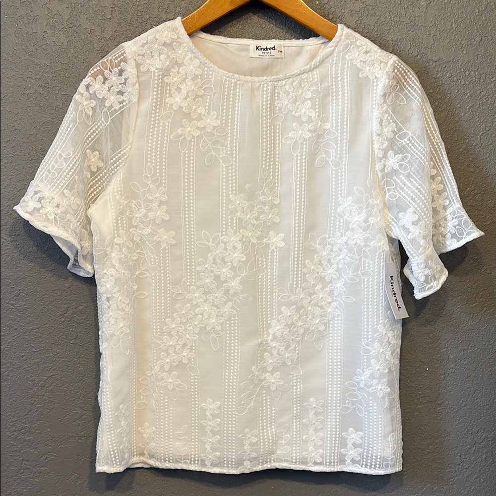 White Lace Top